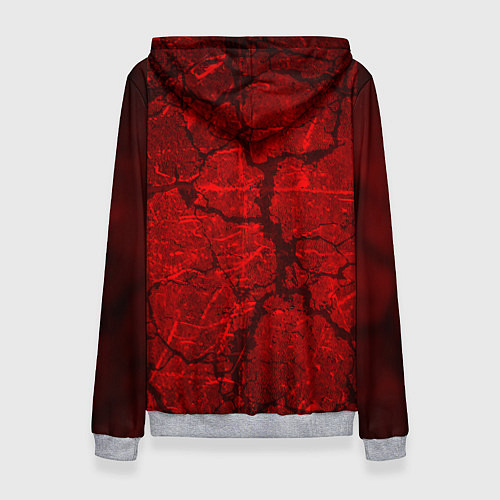 Женская толстовка DODGE / 3D-Меланж – фото 2