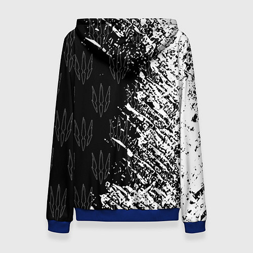 Женская толстовка The Witcher / 3D-Синий – фото 2