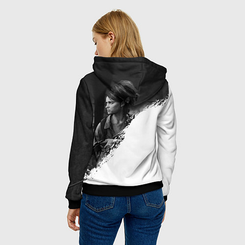 Женская толстовка THE LAST OF US 2 / 3D-Черный – фото 4