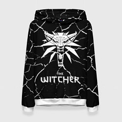 Толстовка-худи женская The Witcher, цвет: 3D-белый