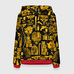 Толстовка-худи женская THE LAST OF US 2, цвет: 3D-красный