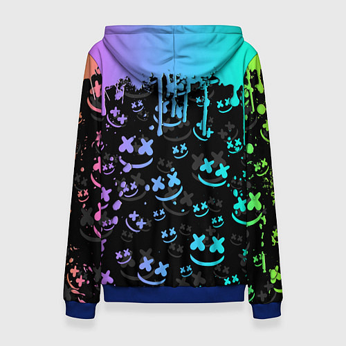Женская толстовка MARSHMELLO / 3D-Синий – фото 2