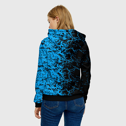 Женская толстовка The Witcher / 3D-Черный – фото 4