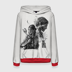 Толстовка-худи женская The Last of Us, цвет: 3D-красный