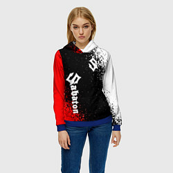 Толстовка-худи женская Sabaton, цвет: 3D-синий — фото 2