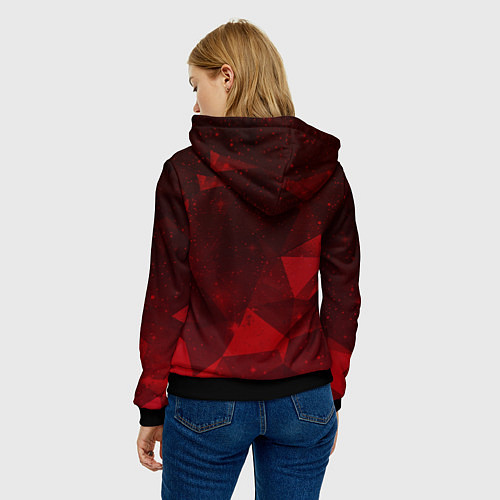 Женская толстовка ХЕЛЛТЕЙКЕР / 3D-Черный – фото 4