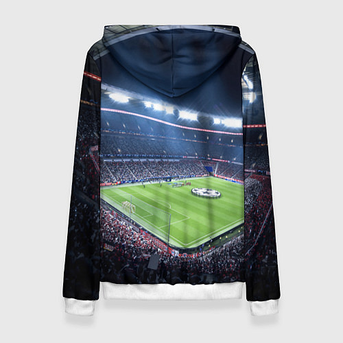 Женская толстовка FC MILAN / 3D-Белый – фото 2