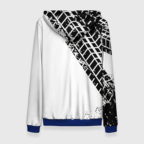 Женская толстовка PORSCHE / 3D-Синий – фото 2