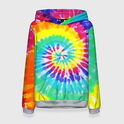 Женская толстовка TIE-DYE СТЕНА