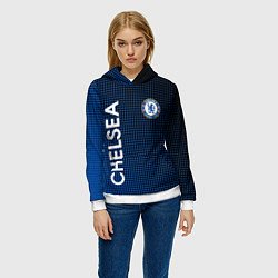 Толстовка-худи женская CHELSEA, цвет: 3D-белый — фото 2