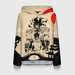 Толстовка-худи женская JoJo Bizarre Adventure, цвет: 3D-меланж
