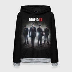 Толстовка-худи женская Mafia, цвет: 3D-меланж