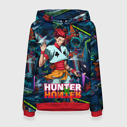 Женская толстовка Хисока Hunter x Hunter
