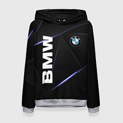 Толстовка-худи женская BMW, цвет: 3D-меланж