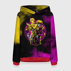 Толстовка-худи женская JoJo Bizarre Adventure, цвет: 3D-красный