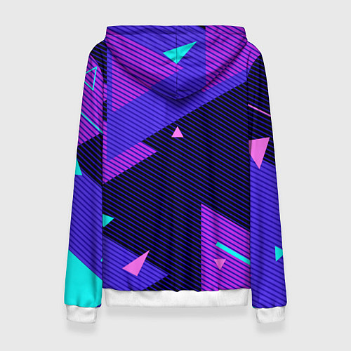 Женская толстовка ГЕОМЕТРИЯ / 3D-Белый – фото 2
