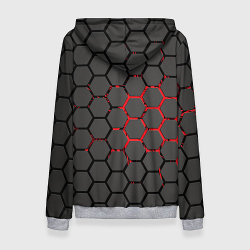 Женская толстовка КОД ГИАСС / 3D-Меланж – фото 2