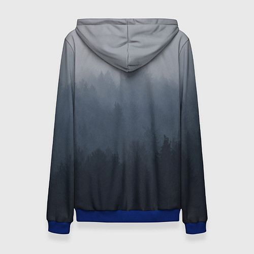 Женская толстовка BTS Forest / 3D-Синий – фото 2