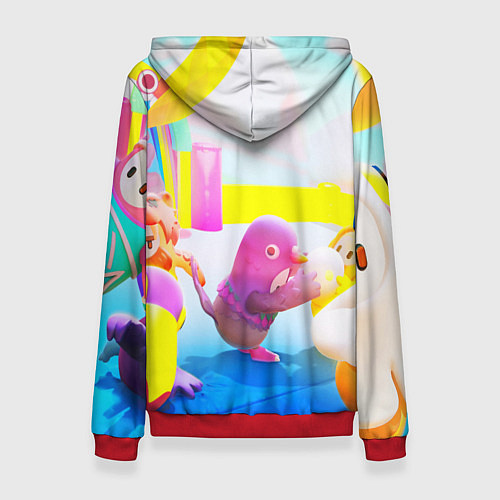 Женская толстовка FALL GAYS ФОЛЛ ГАЙС / 3D-Красный – фото 2