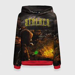 Толстовка-худи женская Stalker 2, цвет: 3D-красный