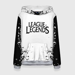 Толстовка-худи женская League of legends, цвет: 3D-меланж