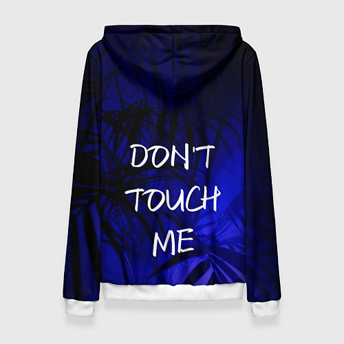 Женская толстовка Не трогай меня / 3D-Белый – фото 2