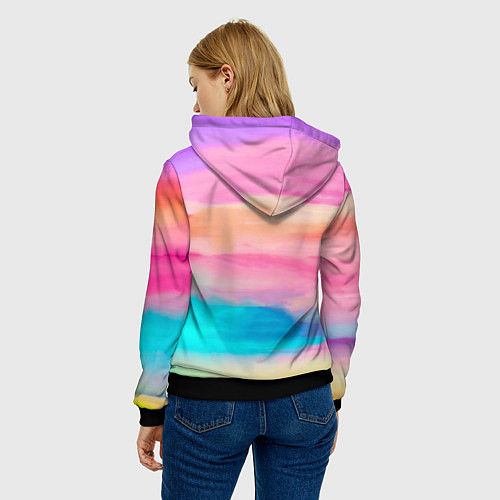 Женская толстовка Маргарита / 3D-Черный – фото 4