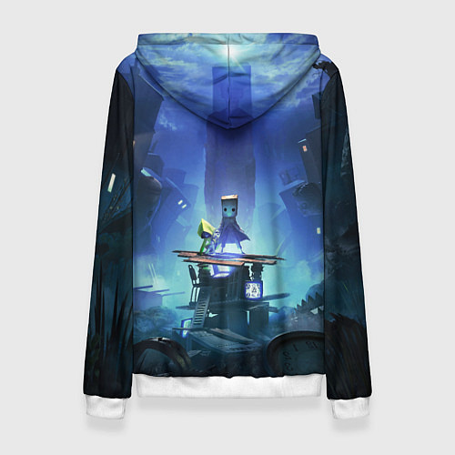 Женская толстовка Little Nightmares 2 / 3D-Белый – фото 2