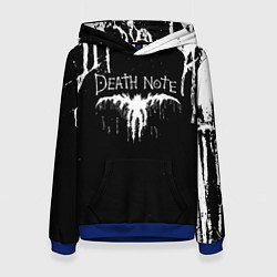 Толстовка-худи женская Death Note, цвет: 3D-синий