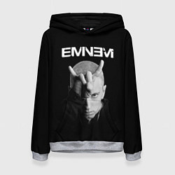 Толстовка-худи женская EMINEM, цвет: 3D-меланж