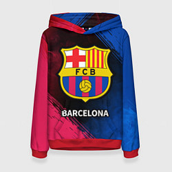 Толстовка-худи женская BARCELONA БАРСЕЛОНА, цвет: 3D-красный