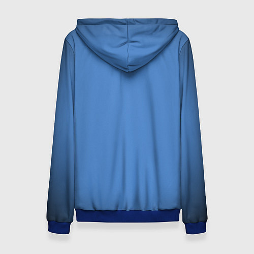 Женская толстовка КУРТКА САНСА SANS / 3D-Синий – фото 2