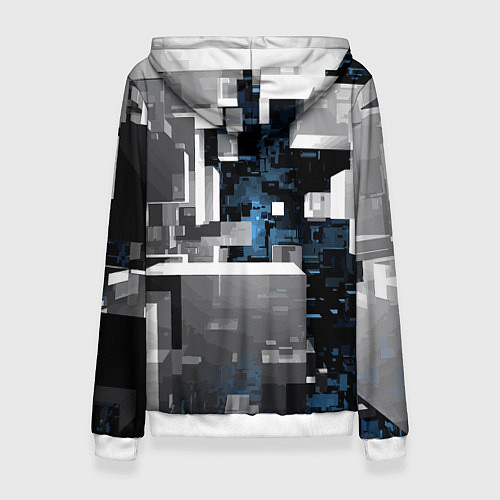 Женская толстовка Minecraft / 3D-Белый – фото 2