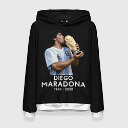 Женская толстовка Diego Maradona