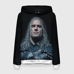 Толстовка-худи женская Ведьмак 2 сезон, цвет: 3D-белый