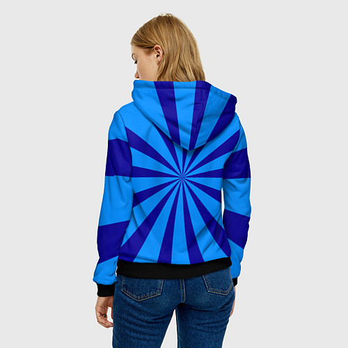 Женская толстовка Глазированный сырок / 3D-Черный – фото 4