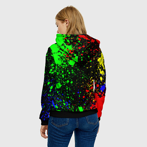 Женская толстовка AMONG US / 3D-Черный – фото 4