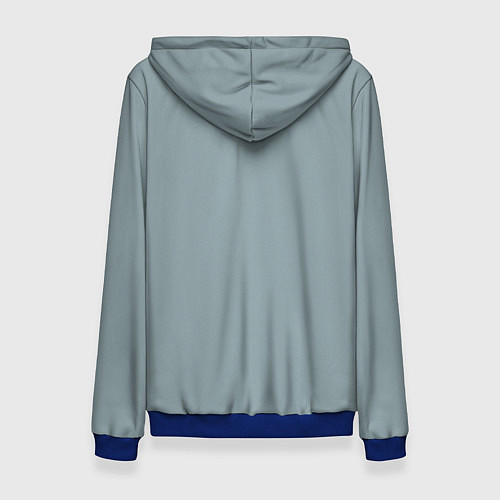 Женская толстовка Нарисованный конь / 3D-Синий – фото 2