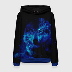 Женская толстовка Волк Вселенная