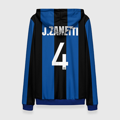 Женская толстовка Хавьер Дзанетти / 3D-Синий – фото 2