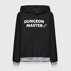 Толстовка-худи женская Dungeon Master, цвет: 3D-меланж