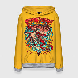 Толстовка-худи женская Пудж Dota 2, цвет: 3D-меланж