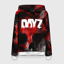 Толстовка-худи женская DAYZ BLOOD ДЕЙЗИ КРОВЬ Z, цвет: 3D-белый