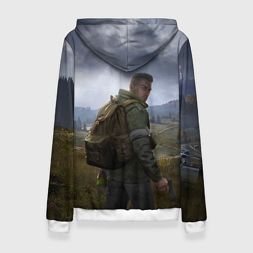 Женская толстовка DAYZ POSTER ДЕЙЗИ ПОСТЕР Z / 3D-Белый – фото 2