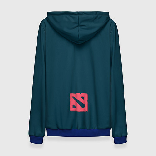 Женская толстовка Night Crawler Dota 2 / 3D-Синий – фото 2