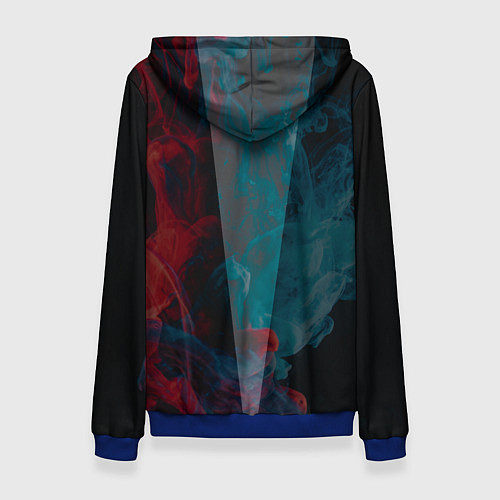 Женская толстовка RUST ALWAYS ONLINE РАСТ / 3D-Синий – фото 2