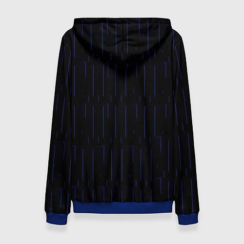 Женская толстовка Академия Амбрелла - Пятый / 3D-Синий – фото 2