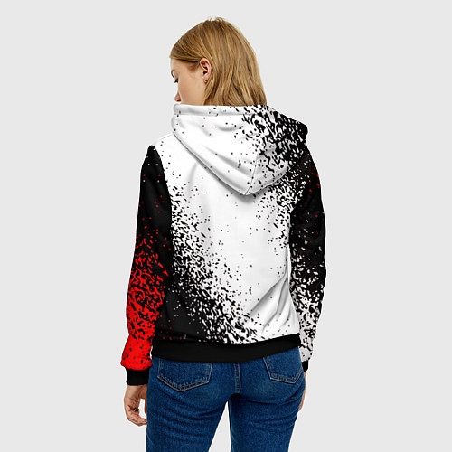 Женская толстовка Dead by Daylight / 3D-Черный – фото 4
