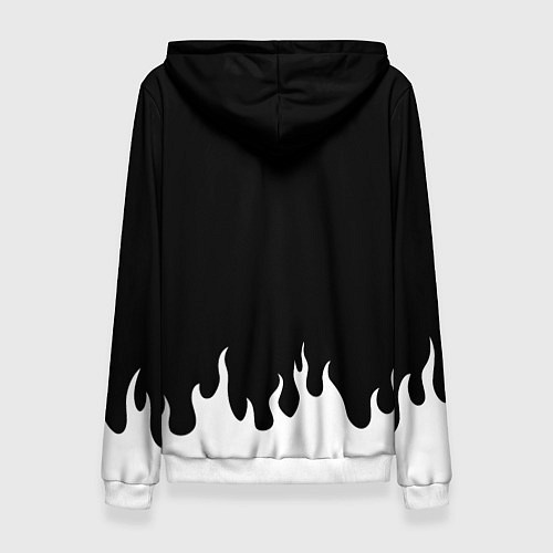 Женская толстовка DEATH NOTE ТЕТРАДЬ СМЕРТИ / 3D-Белый – фото 2