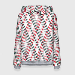 Толстовка-худи женская Игральные карты, цвет: 3D-меланж